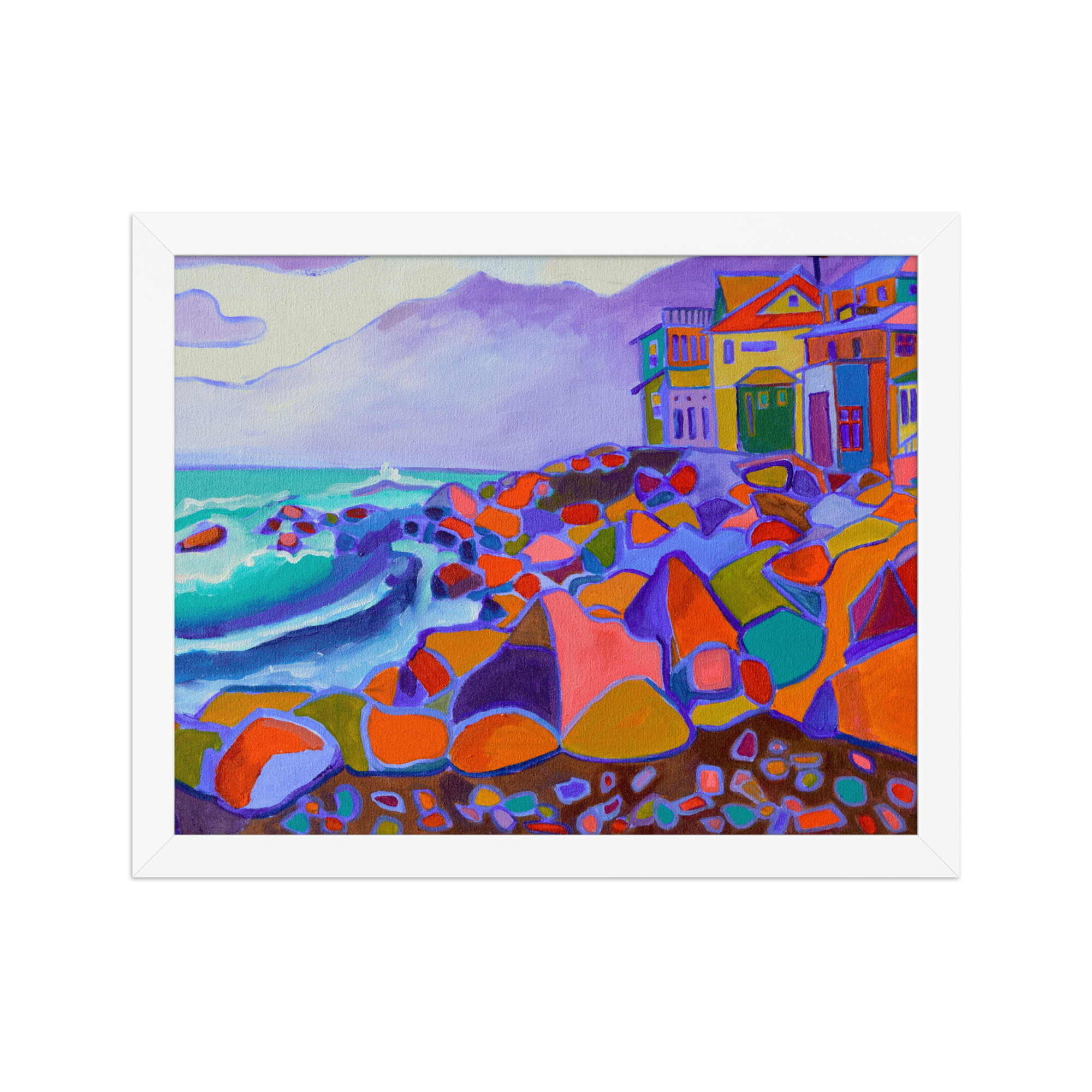 High Tide-Fine Art Framed Print - Image 3