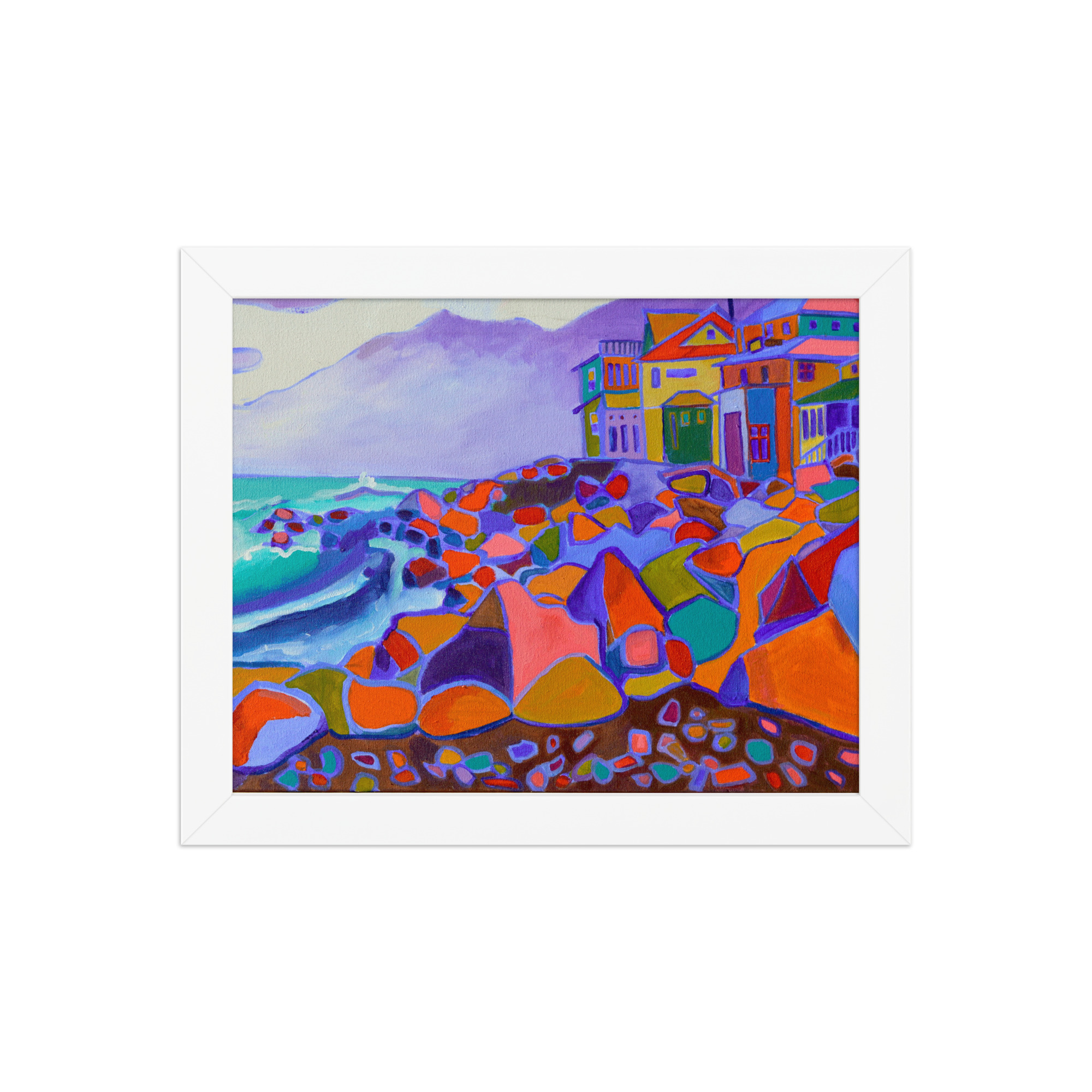 High Tide-Fine Art Framed Print